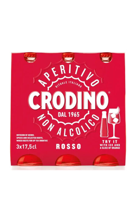 Crodino rot 3er Aperitivo non alcoolico